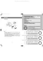 Preview for 2 page of Vitek VT-3641 Manual Instruction