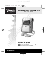 Предварительный просмотр 1 страницы Vitek VT-3794 SR Instruction Manual