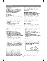 Предварительный просмотр 42 страницы Vitek VT-3966B Instruction Manual