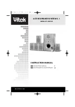 Vitek VT-4020 SR Instruction Manual preview