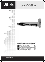 Preview for 1 page of Vitek VT-4073 SR Instruction Manual