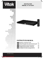 Vitek VT-4110 B Instruction Manual preview