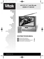 Vitek VT-5009 SR Instruction Manual preview