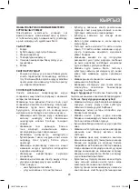 Предварительный просмотр 23 страницы Vitek VT-5054 BK Instruction Manual