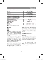 Предварительный просмотр 7 страницы Vitek VT-6409 Manual Instruction