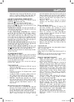 Предварительный просмотр 25 страницы Vitek VT-8188 Manual Instruction