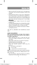 Preview for 5 page of Vitek VT-8210 BK Manual Instruction