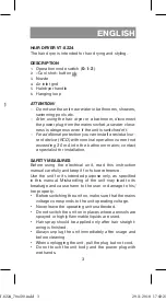 Preview for 3 page of Vitek VT-8224 Manual Instruction