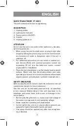 Preview for 3 page of Vitek VT-8289 Manual Instruction