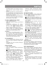 Предварительный просмотр 29 страницы Vitek VT-8301 Instruction Manual