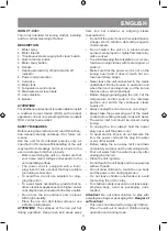 Предварительный просмотр 3 страницы Vitek VT-8331 Manual Instruction