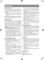 Предварительный просмотр 6 страницы Vitek VT-8333 Manual Instruction