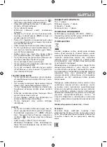 Preview for 27 page of Vitek VT-8346 Manual Instruction