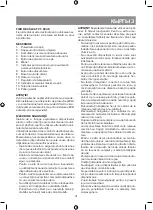 Предварительный просмотр 31 страницы Vitek VT-8348 Manual Instruction