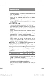 Preview for 6 page of Vitek VT-8405 BN Manual Instruction