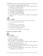 Предварительный просмотр 3 страницы Vitek VT-H Series Manual