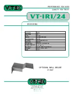 Preview for 2 page of Vitek VT-IR1/24 Specifications