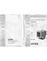 Предварительный просмотр 1 страницы Vitek VT-IR1C/12 Operation Manual