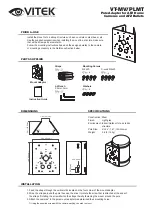 Vitek VT-MV/PLMT Installation Instructions preview