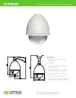 Предварительный просмотр 1 страницы Vitek VT-PTHSG Datasheet