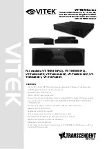 Vitek VT-TNR1646PF User Manual preview