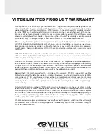 Preview for 40 page of Vitek VT-TPTZ10HR-4N Manual