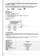 Vitek VTA-D108 Manual предпросмотр