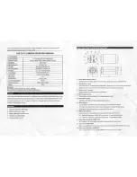 Предварительный просмотр 2 страницы Vitek VTC-B301 Operating Instructions