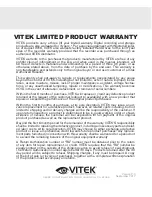 Предварительный просмотр 28 страницы Vitek VTC-BHOCCR212M Manual