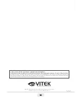 Предварительный просмотр 30 страницы Vitek VTC-BHOCRAZ Manual