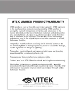 Предварительный просмотр 19 страницы Vitek VTC-BRE24F Manual