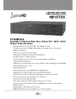 Предварительный просмотр 21 страницы Vitek VTC-C2BTS1 Manual