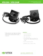 Preview for 1 page of Vitek VTC-C63 Specifications