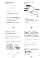 Preview for 2 page of Vitek VTC-IR62NZ922 Manual