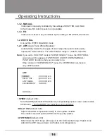 Preview for 16 page of Vitek VTC-IRA30/2810 User Manual