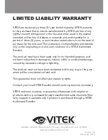 Preview for 32 page of Vitek VTC-IRA30/2810 User Manual