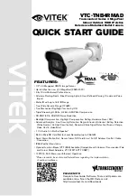 Preview for 1 page of Vitek VTC-TNB4RMAD Quick Start Manual