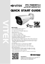 Preview for 1 page of Vitek VTC-TNB5WFC-2 Quick Start Manual