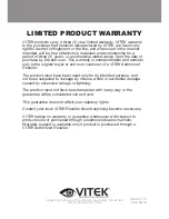 Preview for 8 page of Vitek VTC-TTB42R2F User Manual