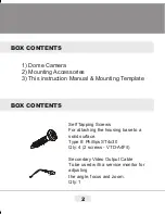 Preview for 2 page of Vitek VTD-A2812/IB Instruction Manual & Mounting Template