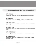 Preview for 3 page of Vitek VTD-A2812/IB Instruction Manual & Mounting Template