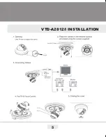 Preview for 5 page of Vitek VTD-A2812/IB Instruction Manual & Mounting Template