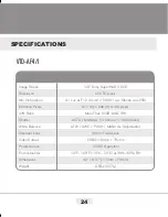 Preview for 24 page of Vitek VTD-A2812/IB Instruction Manual & Mounting Template