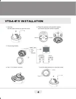 Предварительный просмотр 4 страницы Vitek VTD-A2812/VB Instruction Manual & Mounting Template