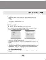 Предварительный просмотр 19 страницы Vitek VTD-A2812/VB Instruction Manual & Mounting Template