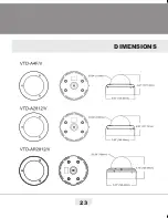 Предварительный просмотр 23 страницы Vitek VTD-A2812/VB Instruction Manual & Mounting Template