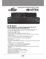 Предварительный просмотр 14 страницы Vitek VTD-M30 Installation Manual