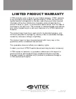 Preview for 12 page of Vitek VTD-T4D6HR2MD Manual