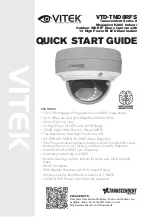 Предварительный просмотр 1 страницы Vitek VTD-TND8RFS Quick Start Manual