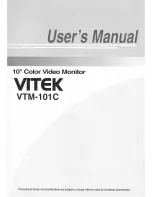 Vitek VTM-101C User Manual предпросмотр